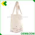 Customized shoulder fabric handle shoulder cotton tote shopping bag vintage organic travel beach canvas sling bag